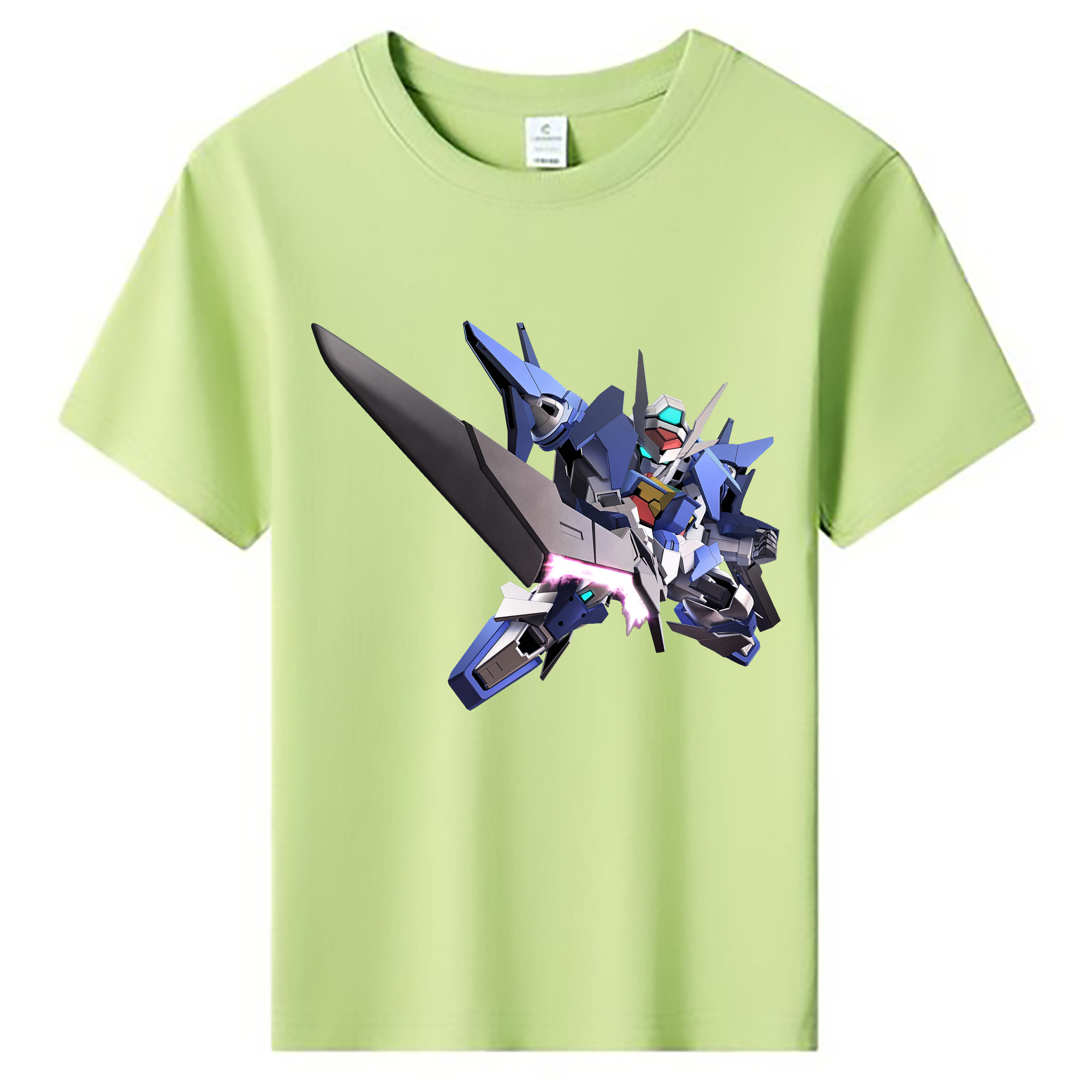 （画像用） 機動戦士ガンダム Mobile Suit Gundam 綿100％キッズTシャツ（フロントプリント）
